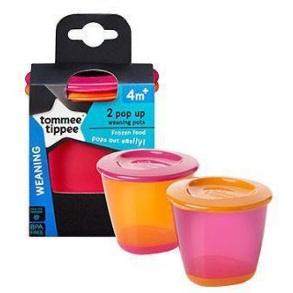 Tommee Tippee - Pop Up Pots 4m+