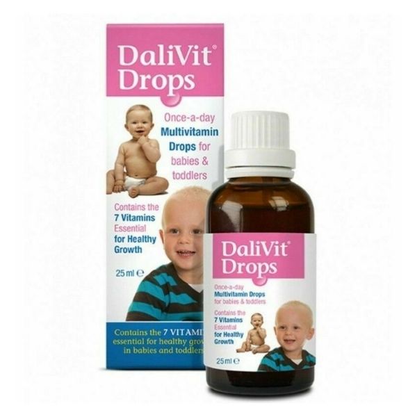 Dalivit - Multivitamin Drops Babies & Toddlers 25ml