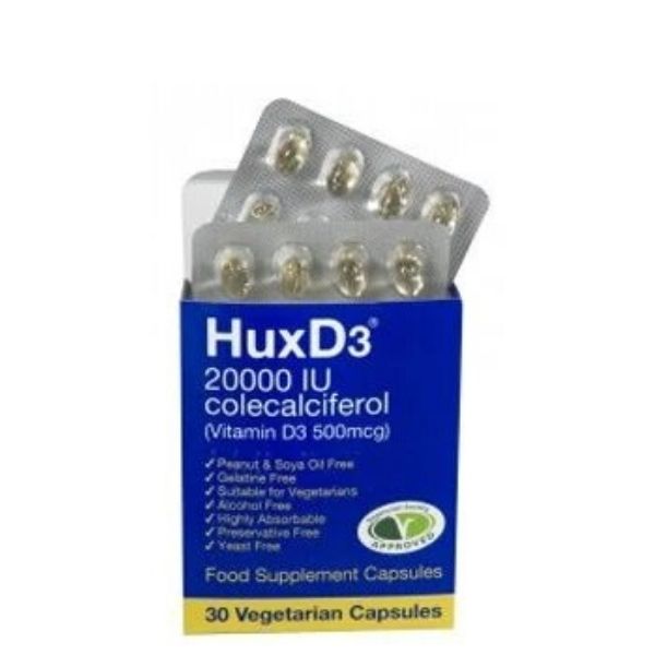 HuxD3 - 20 000 IU 30 Capsules