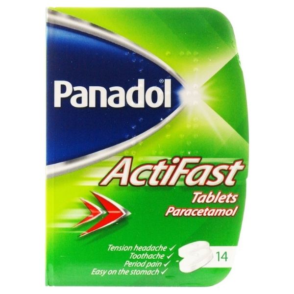 Panadol - ActiFast Fast Pain Relief - 14 Tablets