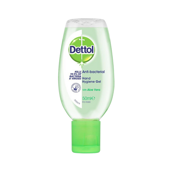 Dettol - Antibacterial Hand Gel With Aloe Vera 50ml