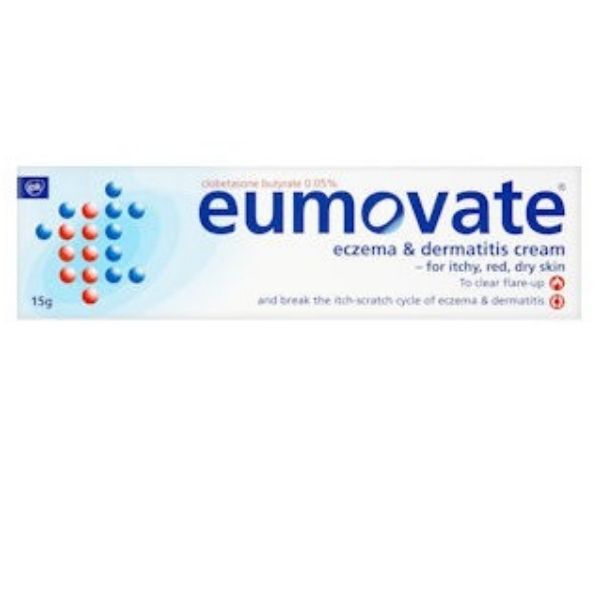 Eumovate - Eczema & Dermatitis Cream 0.05% 15g  (P)