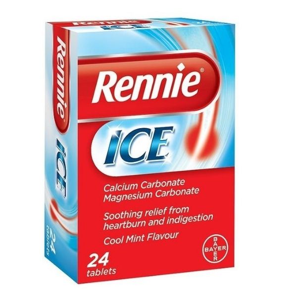 Rennie Ice Antacid - 24 tablets