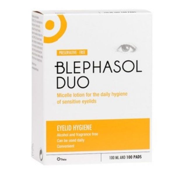 Blephasol - DUO 100ml Lotion & 100 Pads