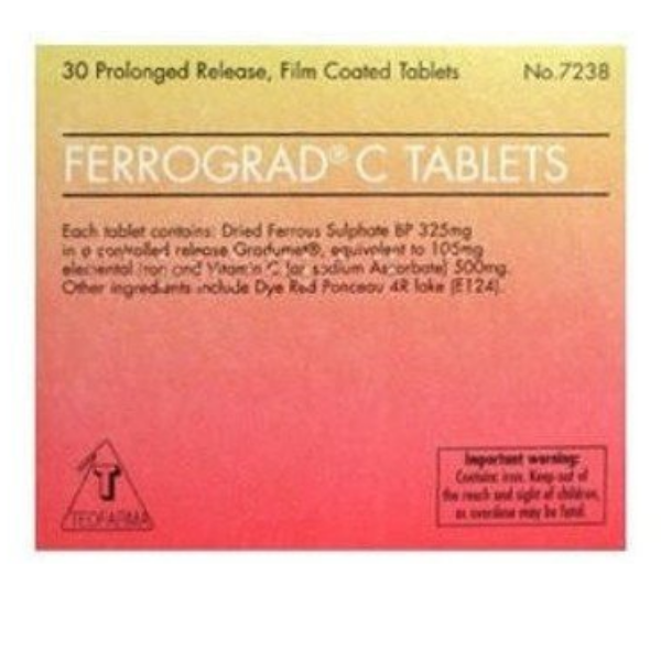 Ferrograd - C Filmtabs Blister 30 Tablets P