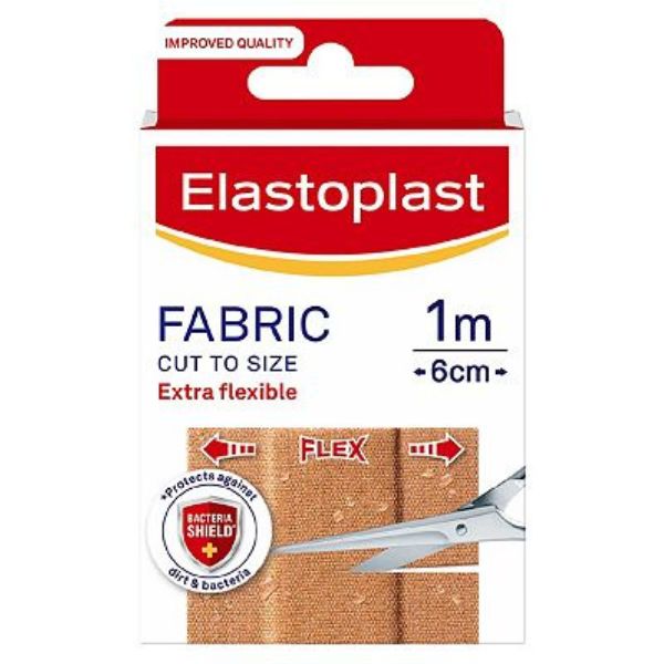Elastoplast - Fabric 1m 6 Cm 10 Dressing Strips