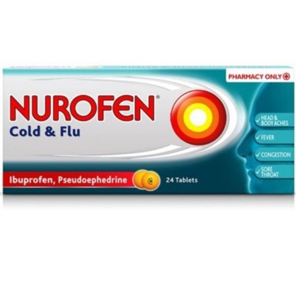 Nurofen - Cold & Flu 24 Tablets
