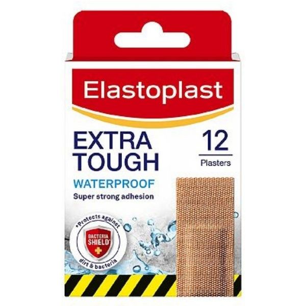 Elastoplast - Extra Tough Waterproof 12 Plasters