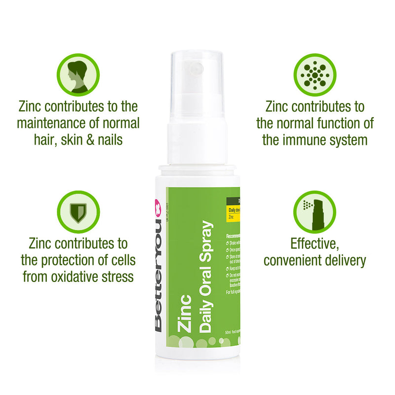 BetterYou - Zinc Daily Oral Spray 50ml