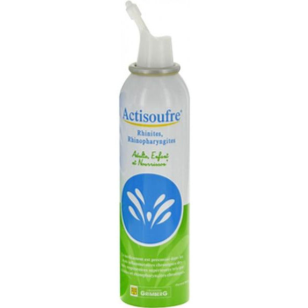 Actisoufre - Nasal/Mouth Spray Solution for Cold and Rhinitis 100 ml