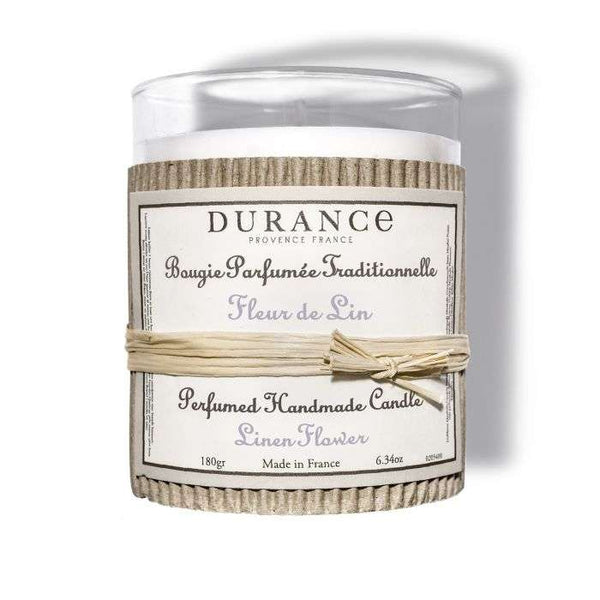 Durance - Fresh Linen Perfumed Candle 180g