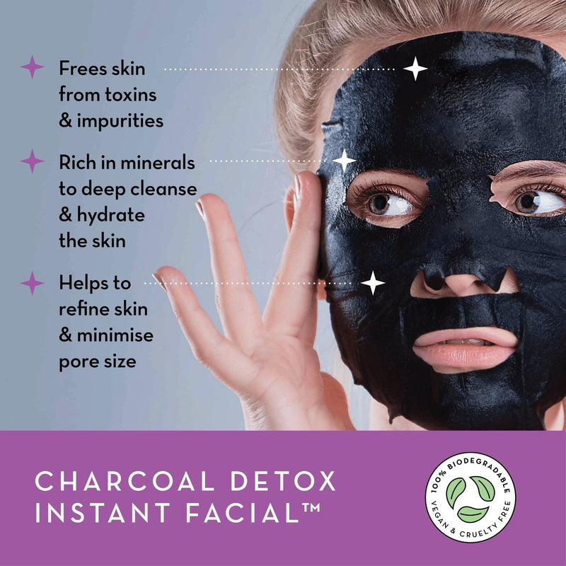 Seoulista Beauty - Charcoal Detox Facial Sheet Mask 25ml