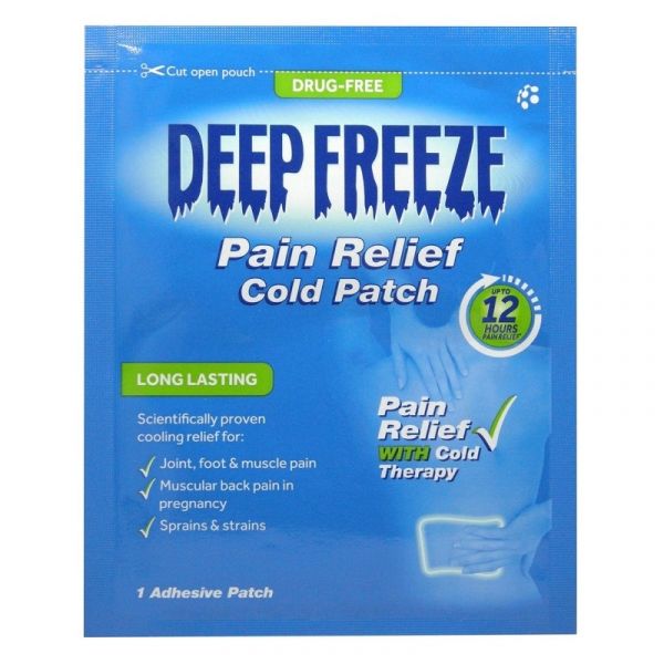Deep Freeze - Pain Relief Cold Patch x4