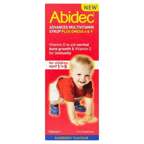Abidec - Advanced Multivitamin Syrup Plus Omega 6 & 9 150ml