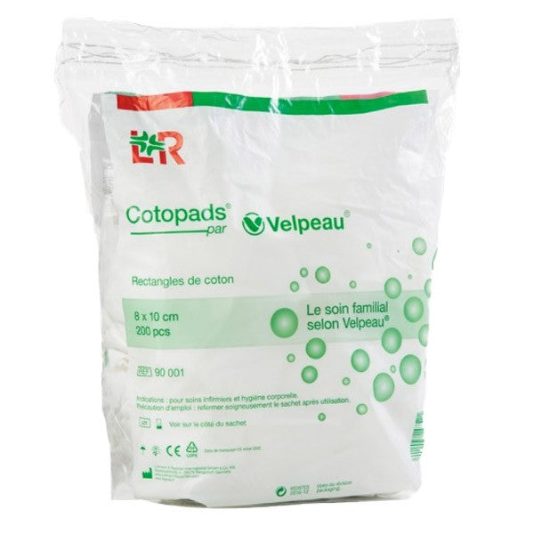 CotoPads Organic Cotton Rectangles 200