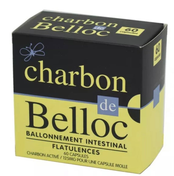Charbon De Belloc - 125 mg Soft Capsules (60)
