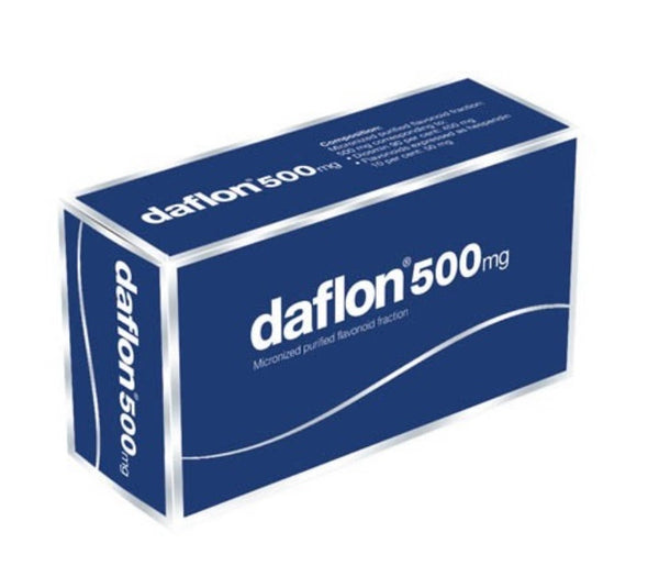 Daflon 500mg 60 tablets