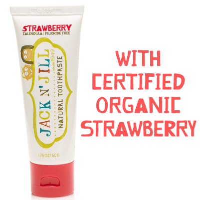 Jack N’ Jill - Toothpaste Organic Strawberry 50g