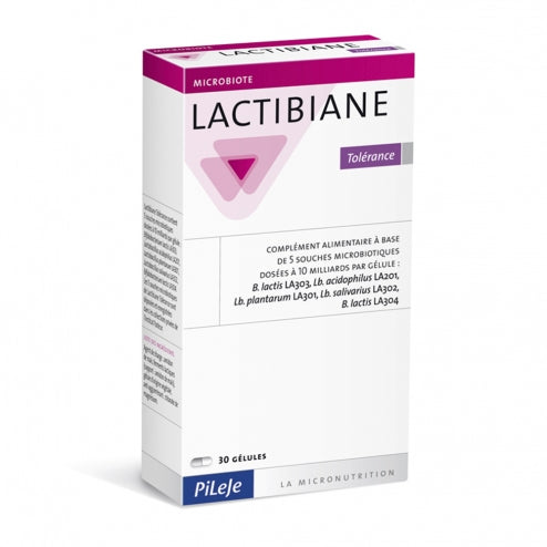 Pileje - Lactibiane Tolerance 30 Capsules