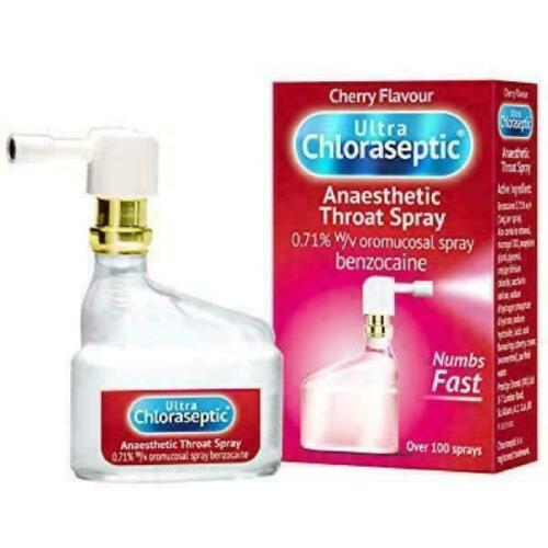 Ultra Chloraseptic Anaesthetic Throat Spray Cherry 15ml The French ultra-chloraseptic-anaesthetic-throat-spray-cherry-15ml-the-french