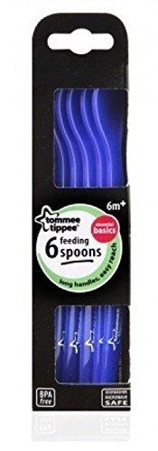 Tommee Tippee - 6 Feeding Spoons 6m+