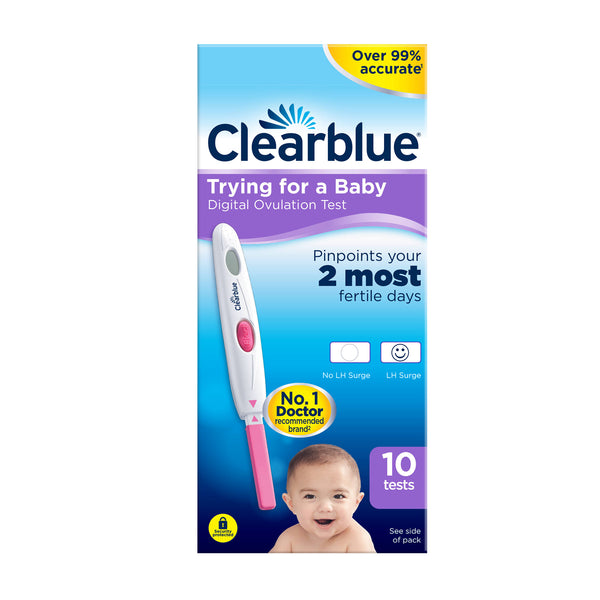 Clearblue - Advanced Digital Ovulation Tests 10 Tests