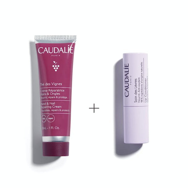 Caudalie - Thé des Vignes Hand & Lip Duo