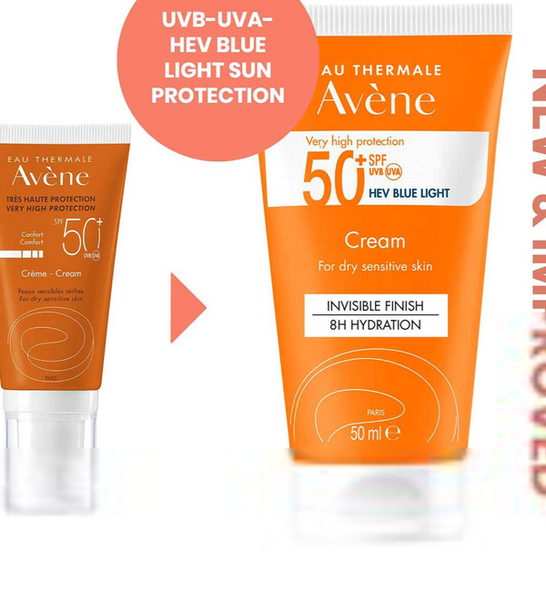 Avène - Very High Protection Face Sun Invisible Finish Cream SPF50 50ml
