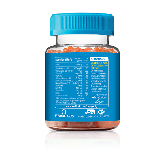 Vitabiotics - Wellkid Peppa Pig Multivitamins 30 Soft Jellies